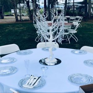 30” tall Glitter Manzanita Tree Centerpiece[[SOLD]